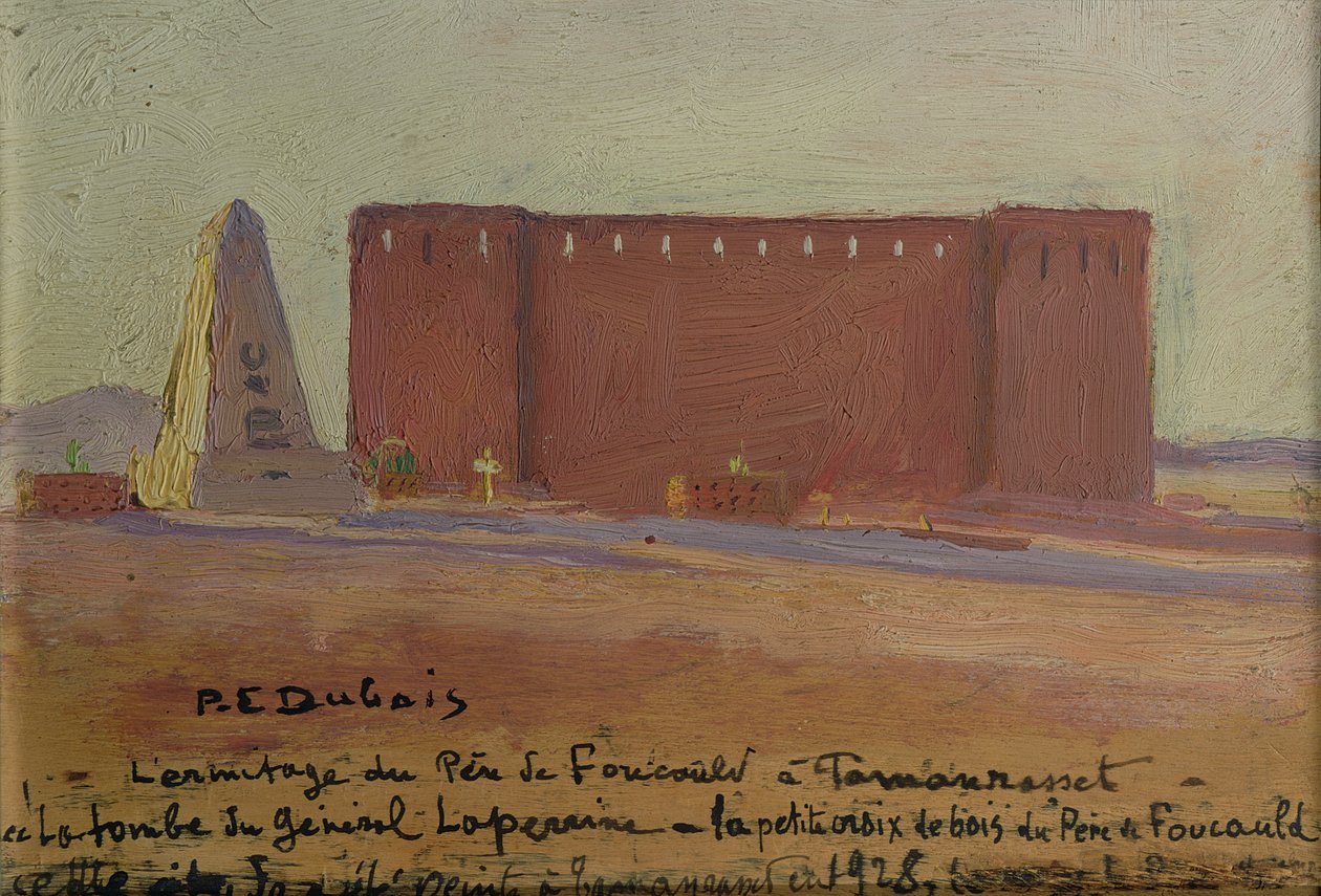 タマンラセットのシャルル・ウジェーヌ・ド・フーコー神父 (1858-1916) の庵 作： ポール・エリー・デュボア