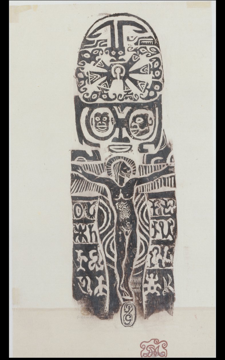 十字架上のキリスト, 1926., 1926. 作： ポール・ゴーギャン