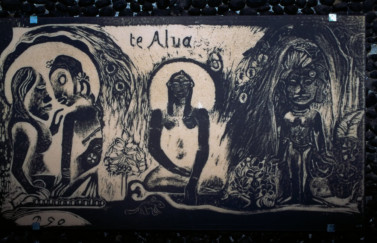 Te Atua (The Gods) 作： ポール・ゴーギャン