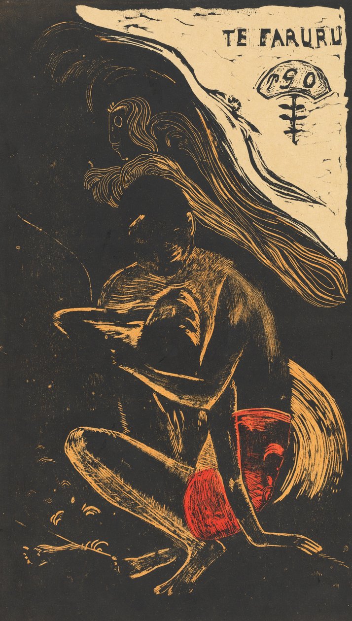 Te Faruru They are Making Love Here, 18941895. 作： ポール・ゴーギャン