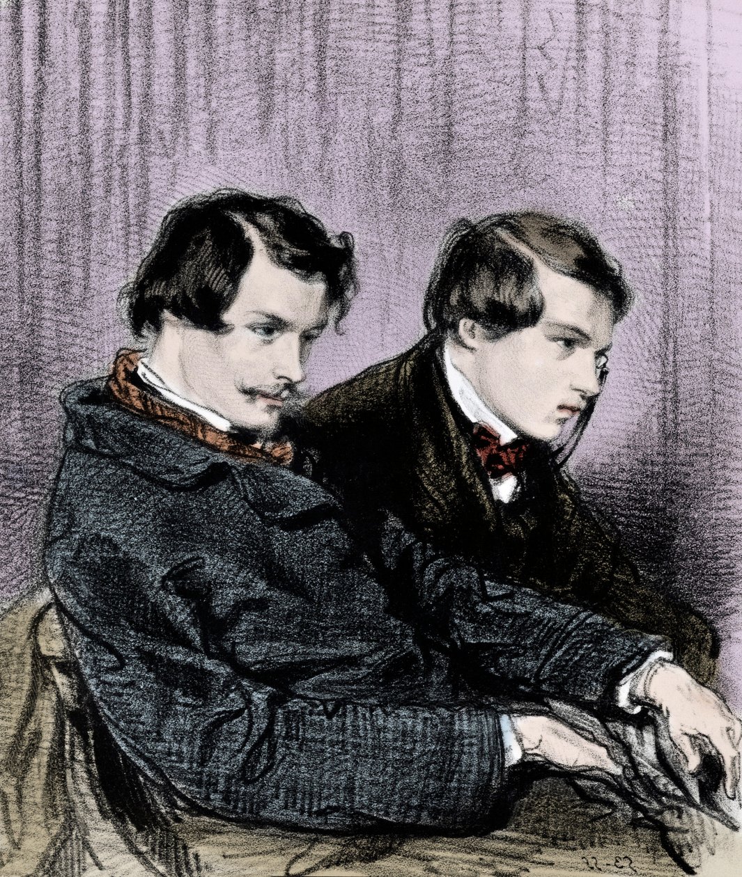 2024-25 秋冬新作  ハイブランドの ゴンクール兄弟 - エドモンド・ド・ゴンクール(1822-1886)と 文学・小説