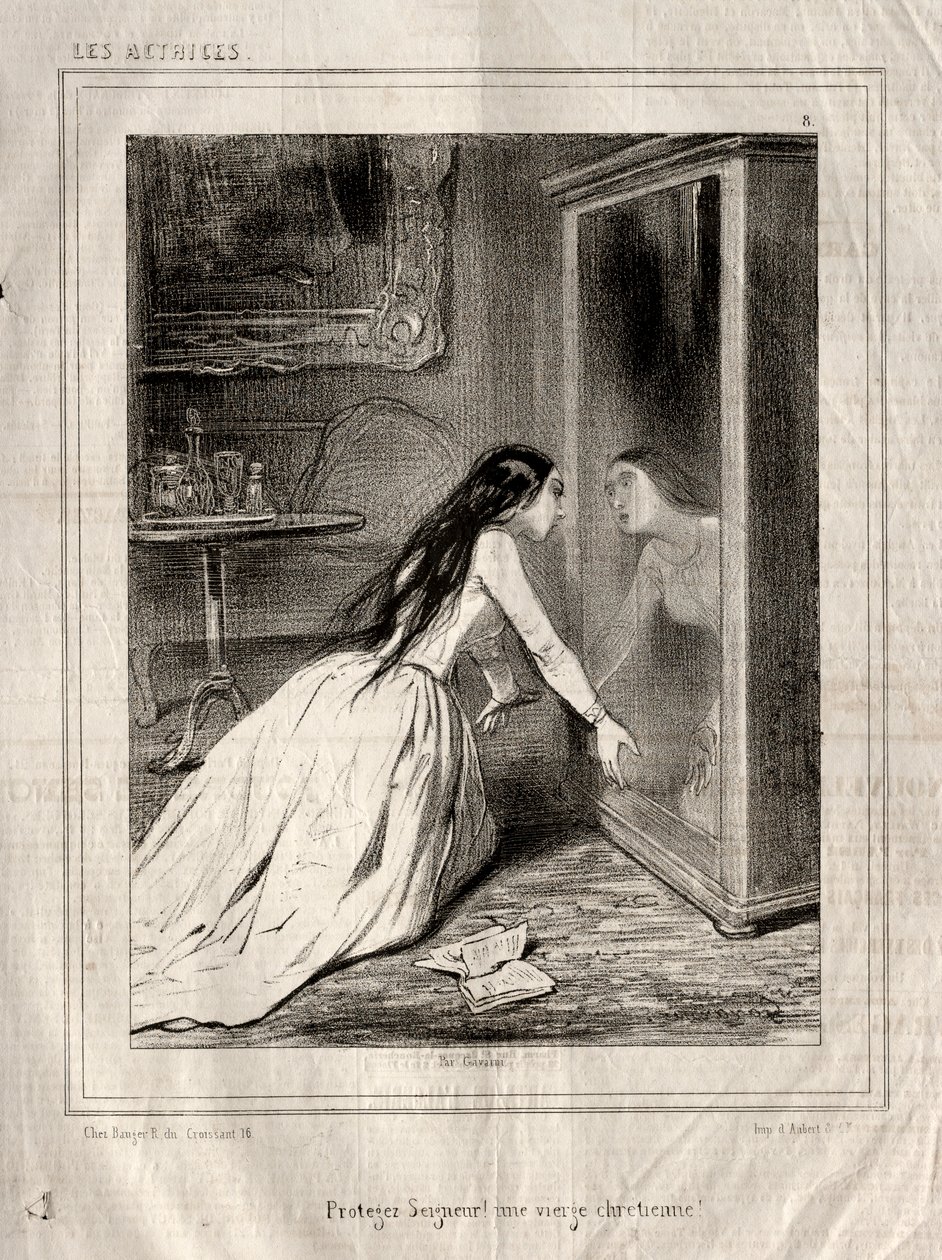 女優：主を守れ！ 1843年、クリスチャンの処女。 作： ポール・ガヴァルニ