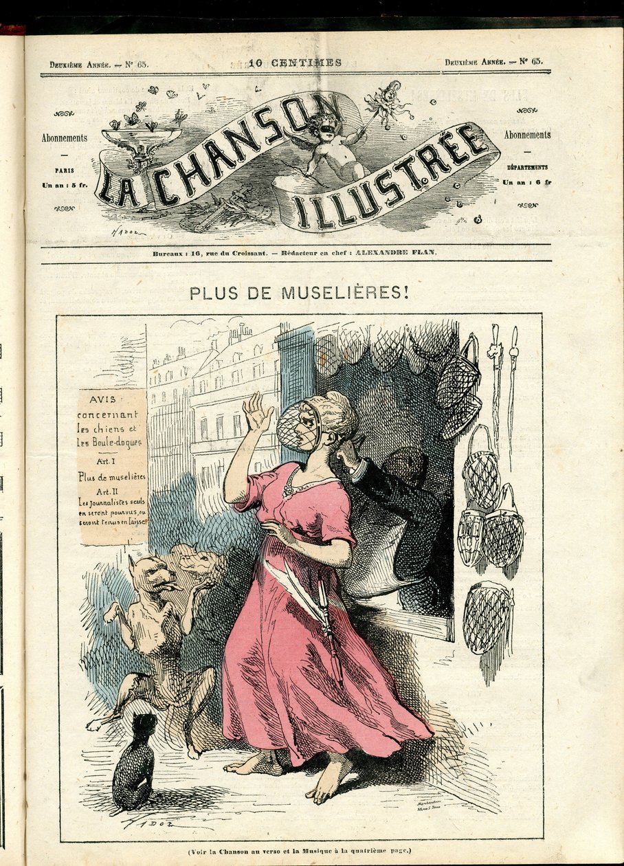 La Chanson illustree（雑誌）65号 作： ポール・ハドル