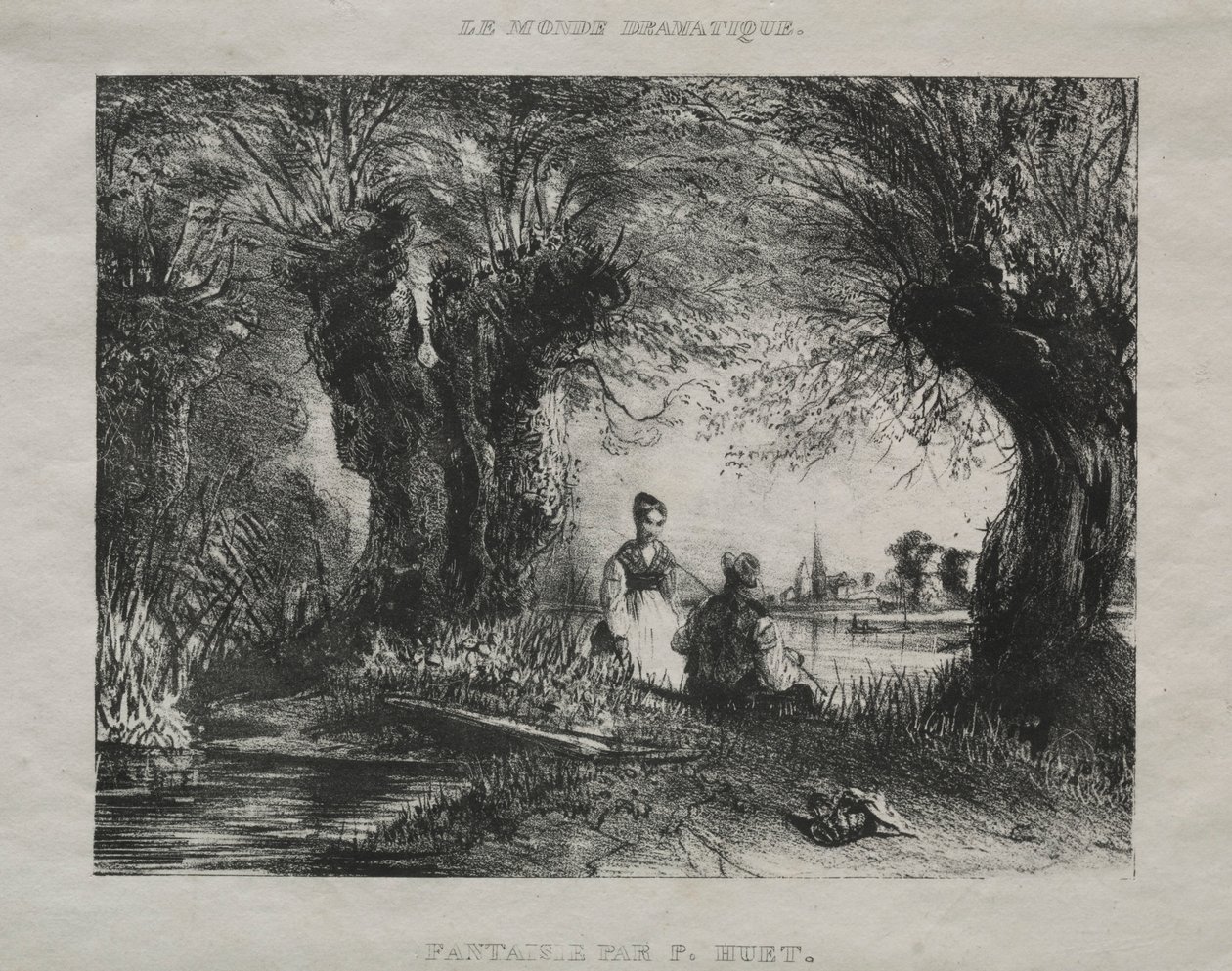 ファンタジー、1836年。 作： ポール・ユエ