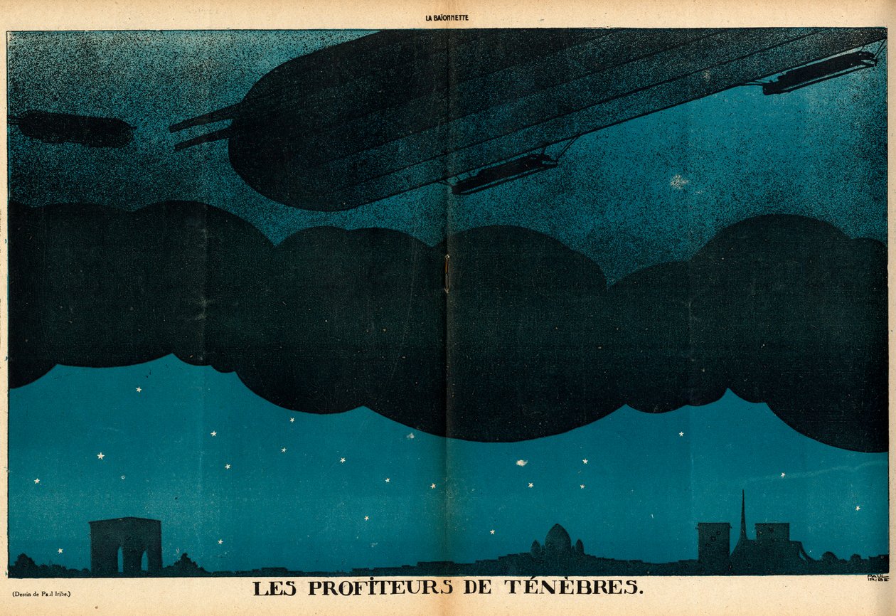 La Baionnette, Satirical in Colours 作： ポール・イリベ