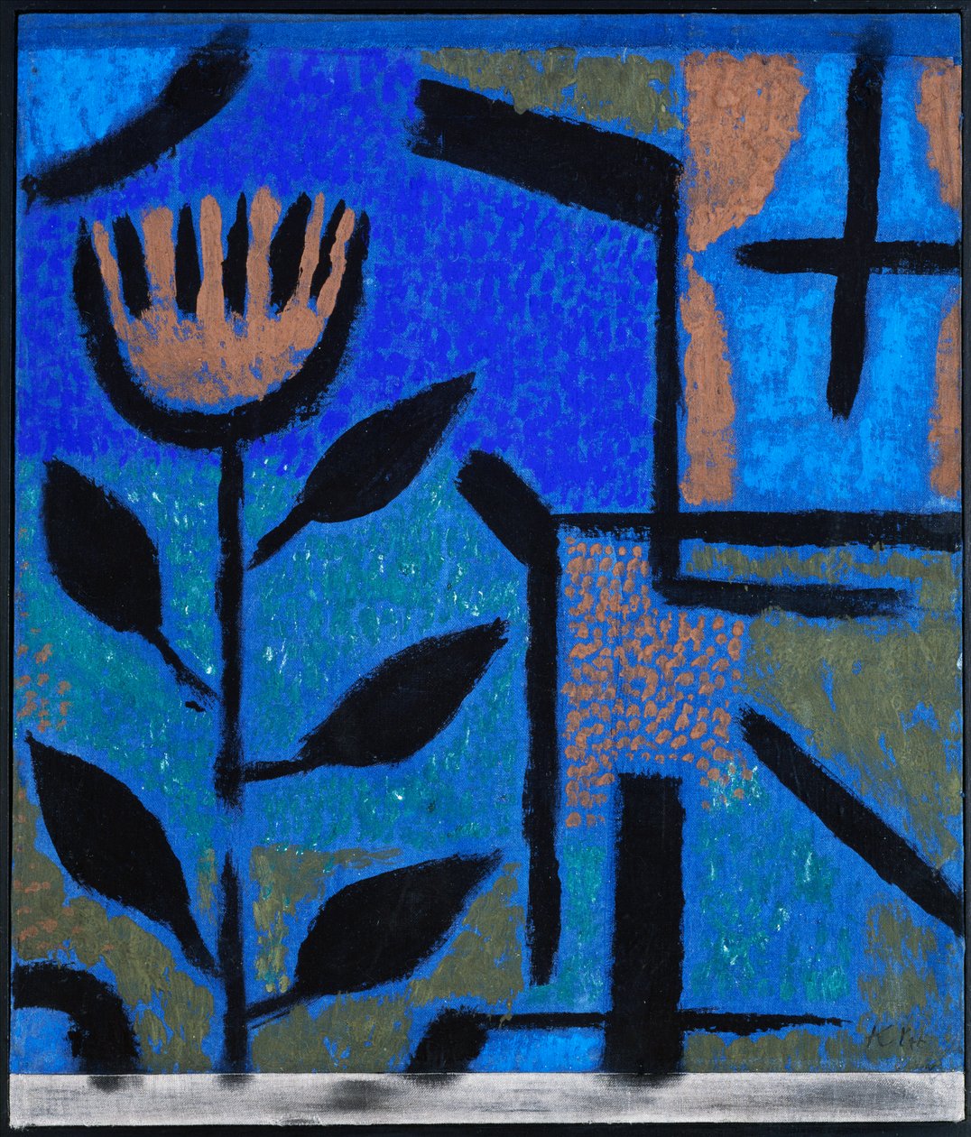 「夜の花」 1938年（絵画） 作： ポール・クレー