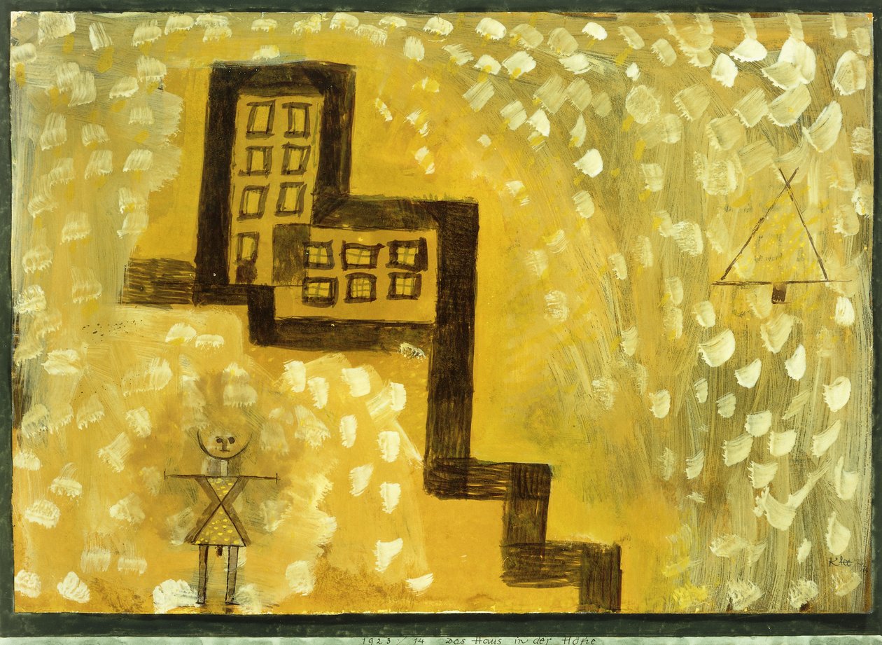 A Casa da Colina; A casa no alto 作： ポール・クレー
