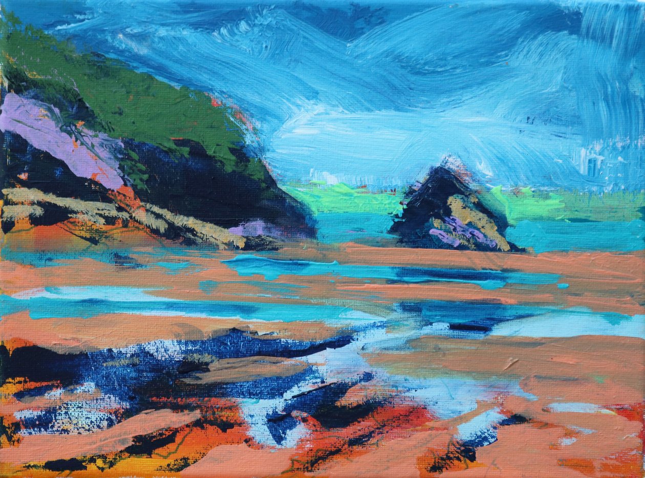 ペンブローク、2021年（キャンバスにアクリル画） 作： ポール・ポウィス