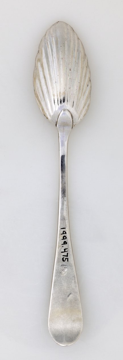 フルートティースプーン、c.1785 作： ポール・リビア