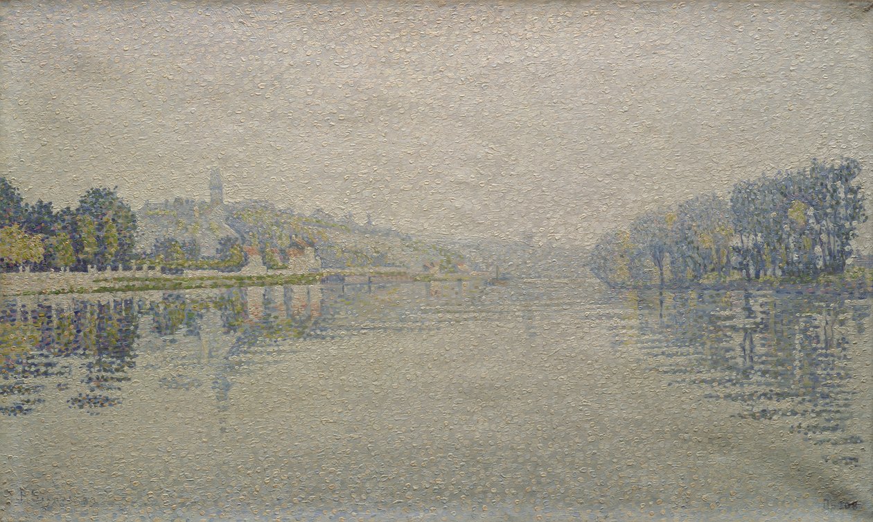 ポール・シニャック、RIVIERE DE VANNES、海外版超希少レゾネより ポール・シニャック、RIVIERE DE VANNES、海外版超希少レゾネより