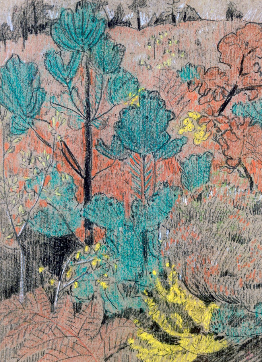 ウッドの下、c1883-1927 作： ポール・セルジエ