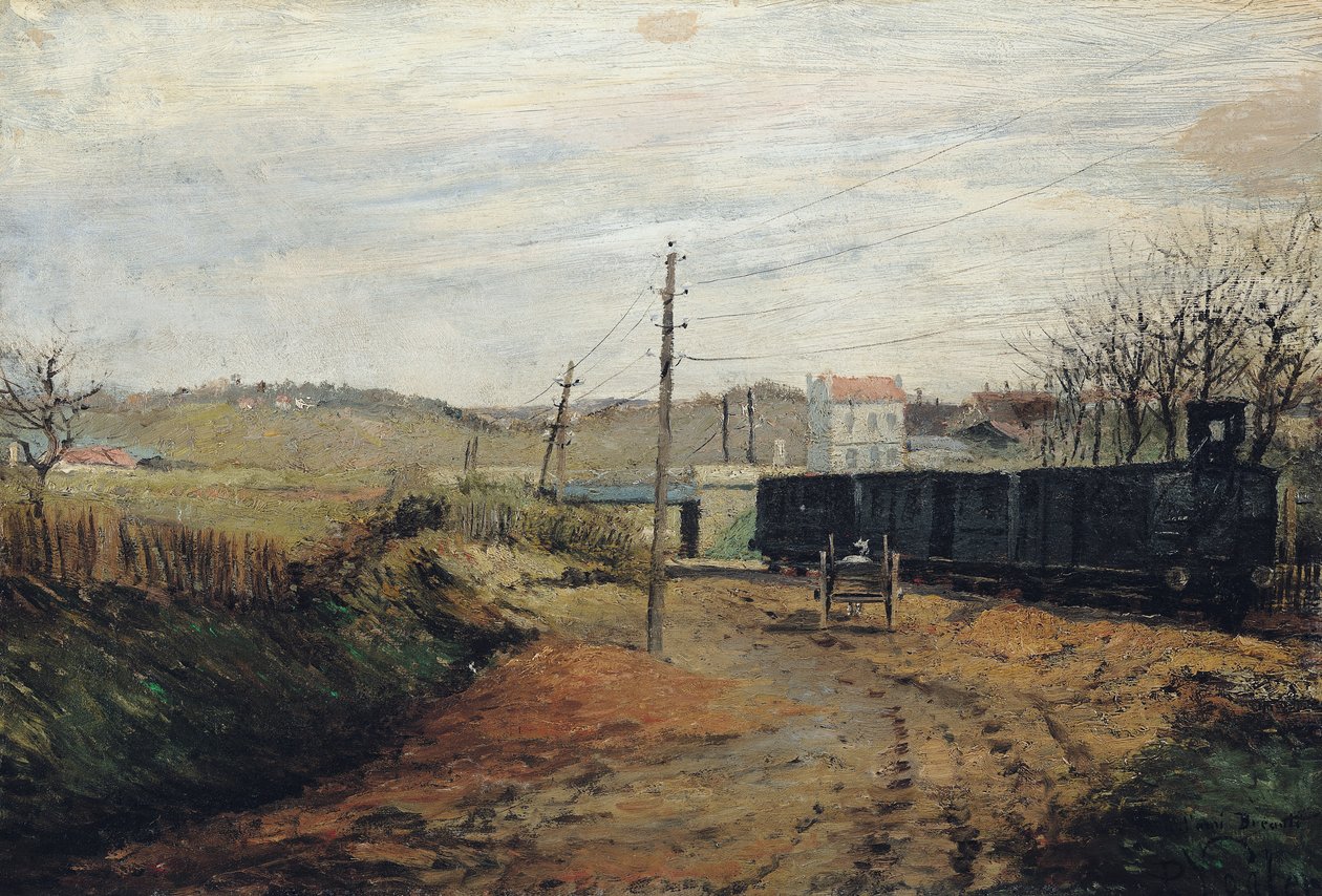 アルジャントゥイユの駅 作： ポール・ボグラー