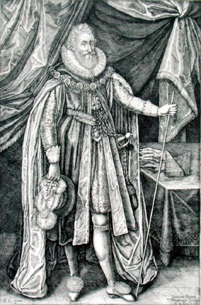 リッチモンド・レノックス公爵ルドヴィック・スチュアート（1574-1624）、ジョアンネス・バラ（1581-1634）の彫刻作品 作： セヴェリーニセヴェリーニ