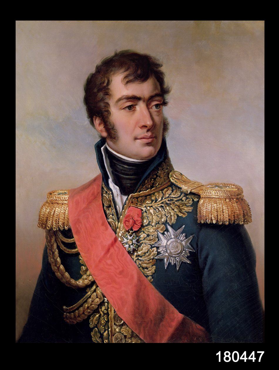 アウグストフレデリックルイヴィスドゥマルモン（1774-1852）、ラグーザ公爵、フランス元帥 作： ポーリン・ジャン・バプティスト・ゲラン