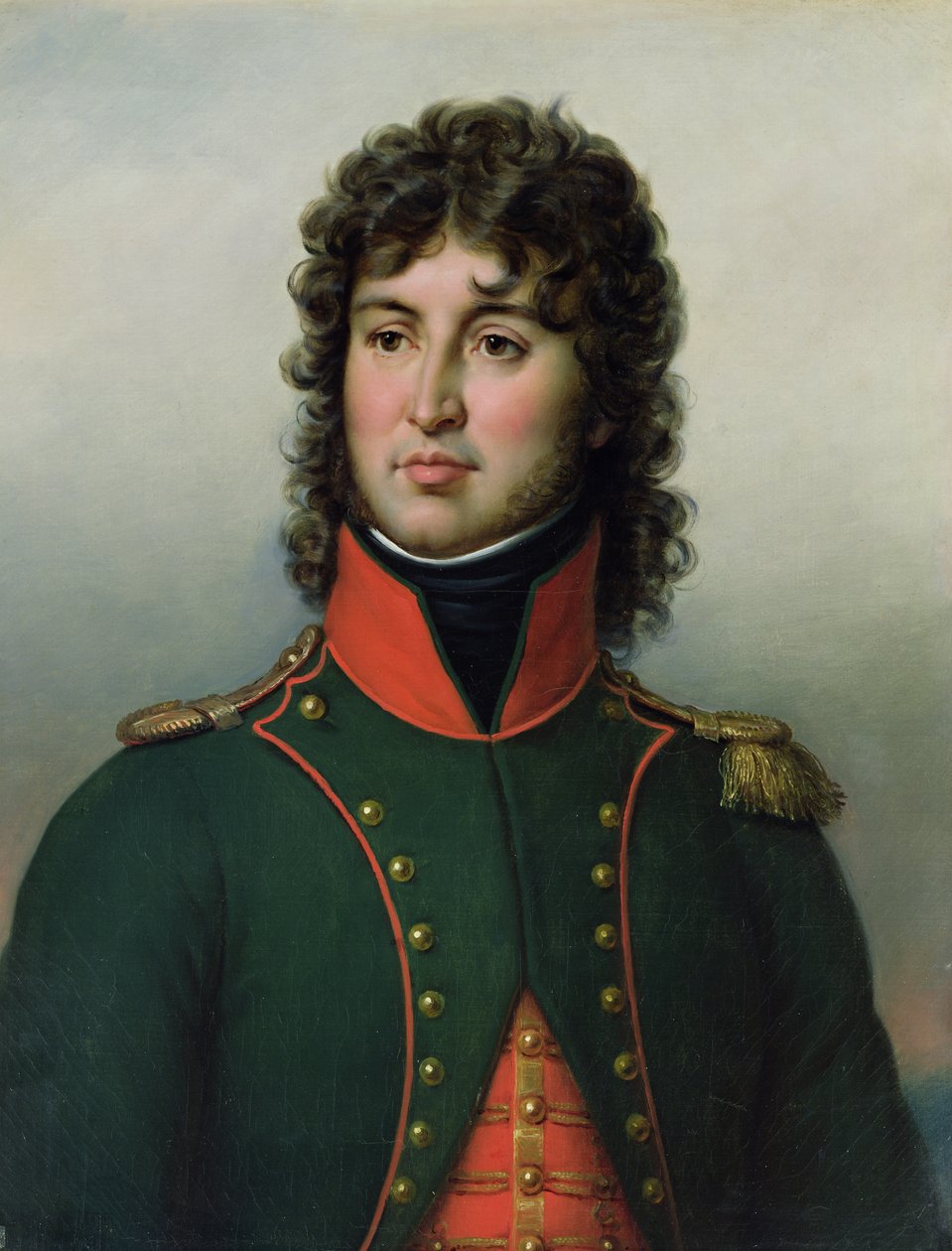ヨアヒム・ムラトの肖像（1767-1815）ナポリの王 作： ポーリン・ジャン・バプティスト・ゲラン