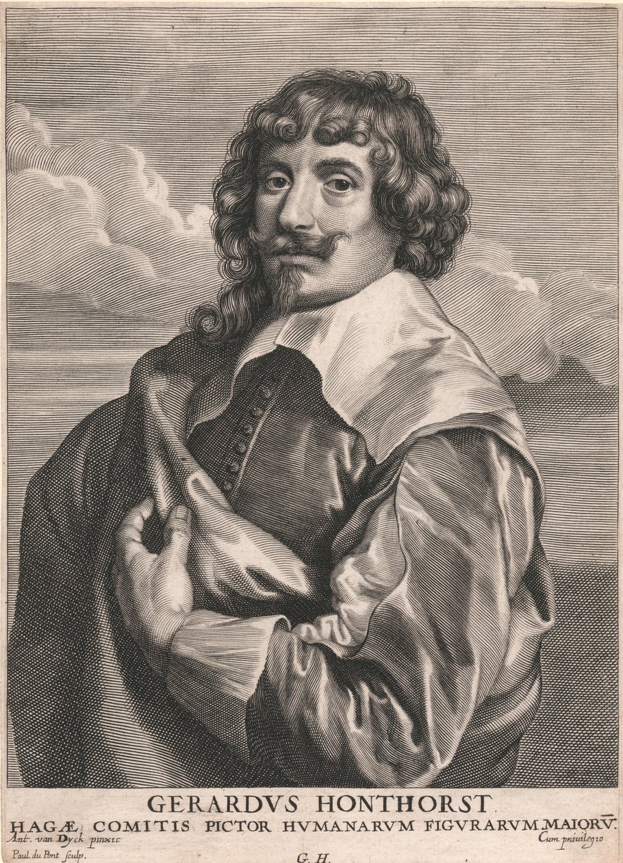 Gerardus Honthorst, kreivi suuri ihmishahmojen maalari 作： ポール・ポンティアス