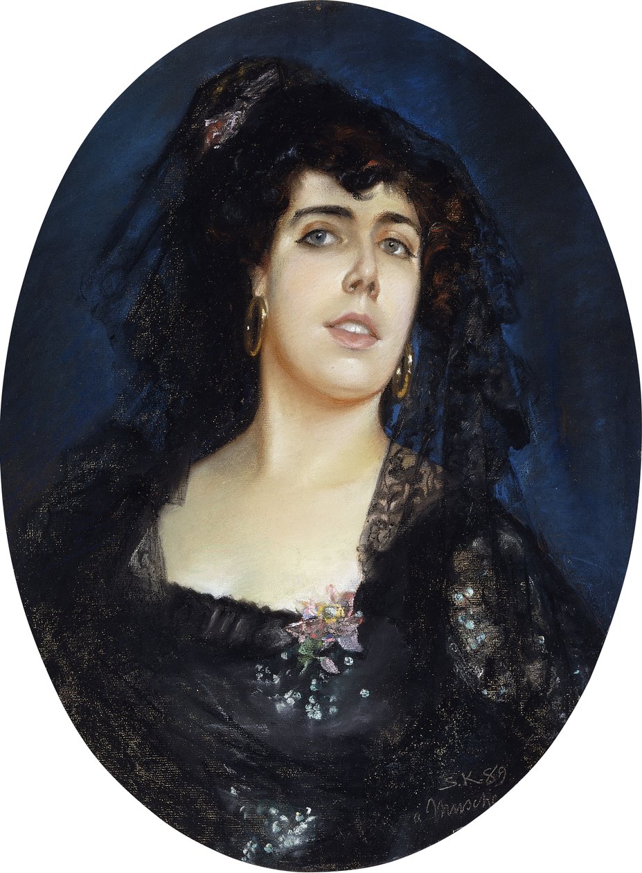 アン・ペルターソン＝ノリーの肖像、1889 作： ペダー・セヴェリン・クロイヤー