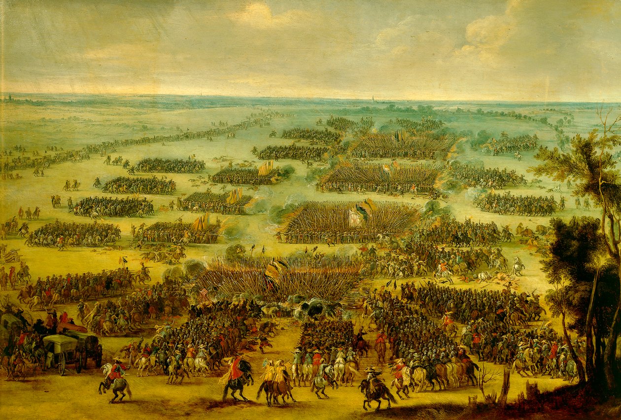 ピーテル・スナイアス（1592-1666）が描いた「オレンジ公の戦い」。 作： ピーター・スナイアーズ