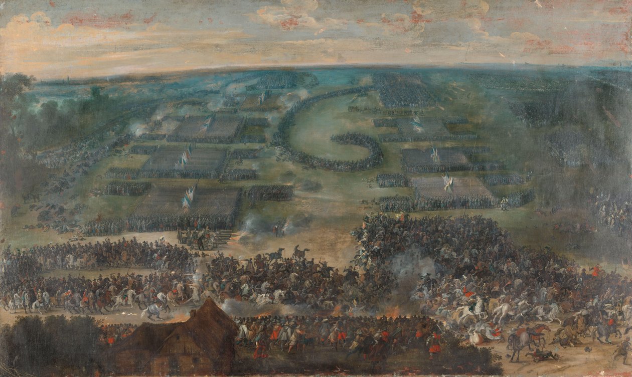 フルーラスの戦い、1622年 作： ピーター・スナイアーズ