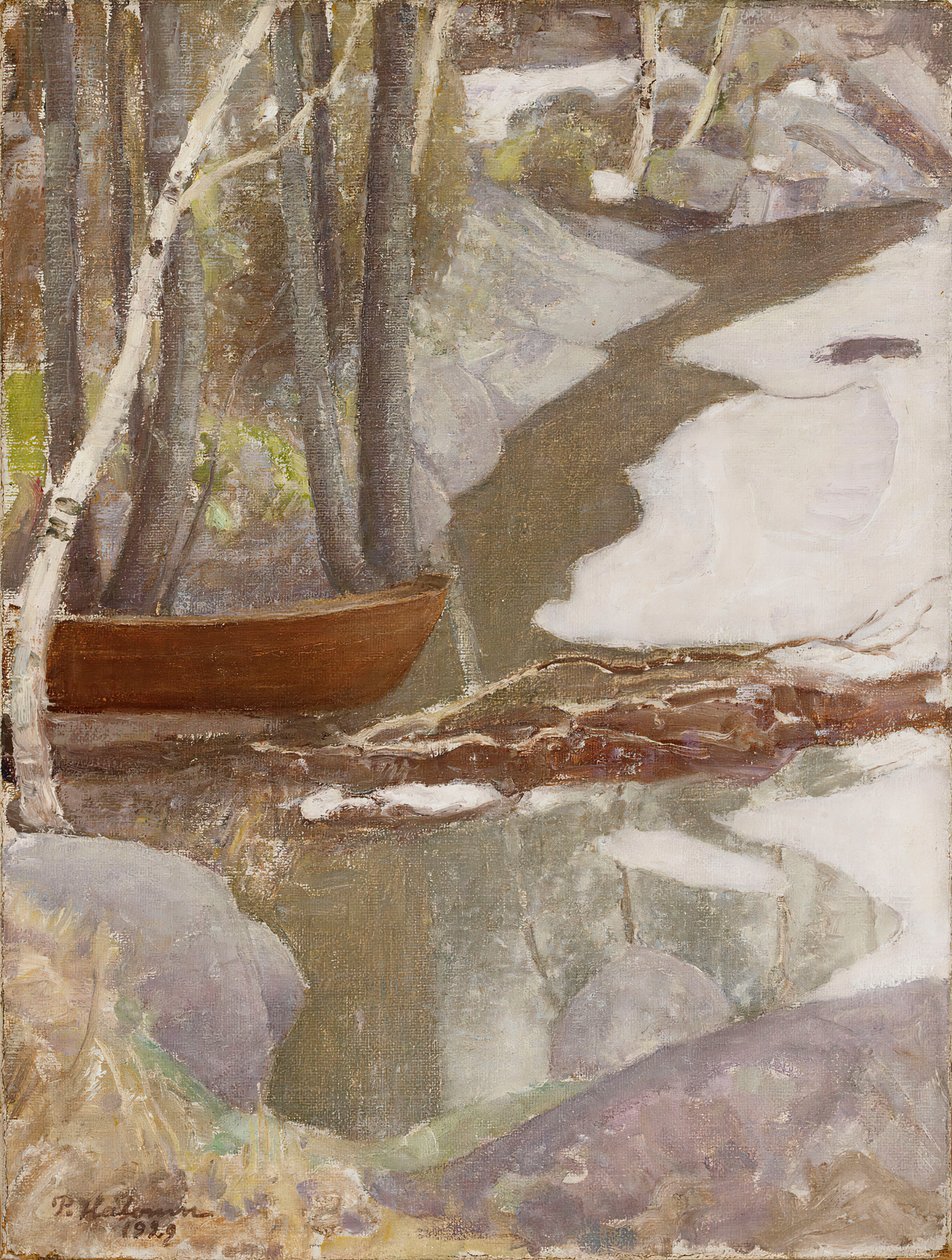 春の風景、1929年。 作： ペッカハロン