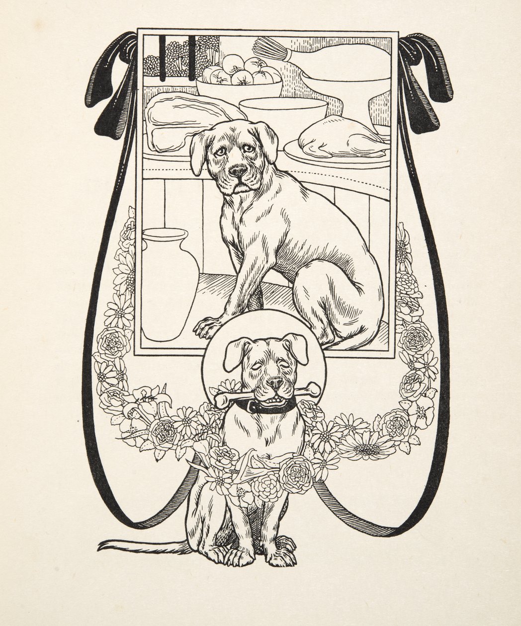 動物の百の逸話、パブから珍しい誠実さ。 1924 作： パーシー・J・ビリングスハースト