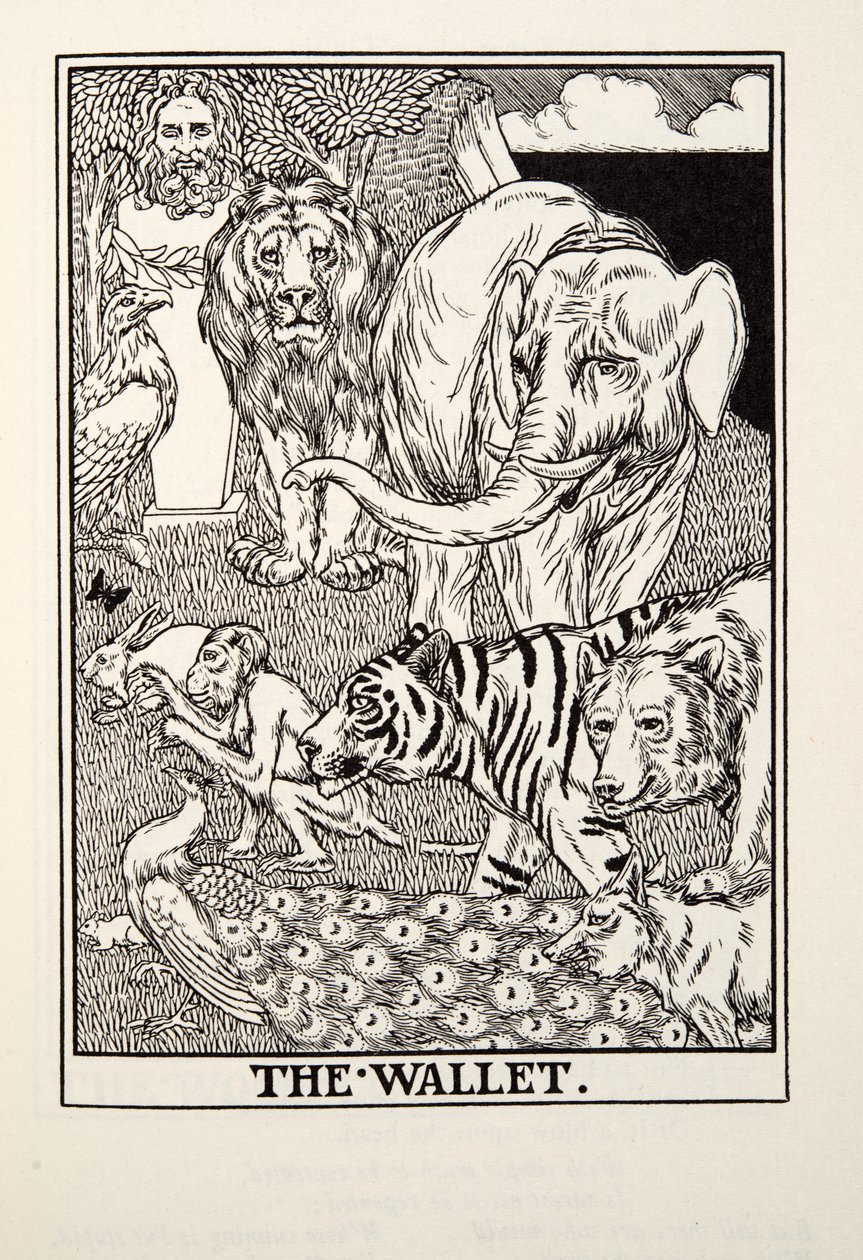 Fontaine Fables、pubのウォレット。 1905 作： パーシー・J・ビリングスハースト