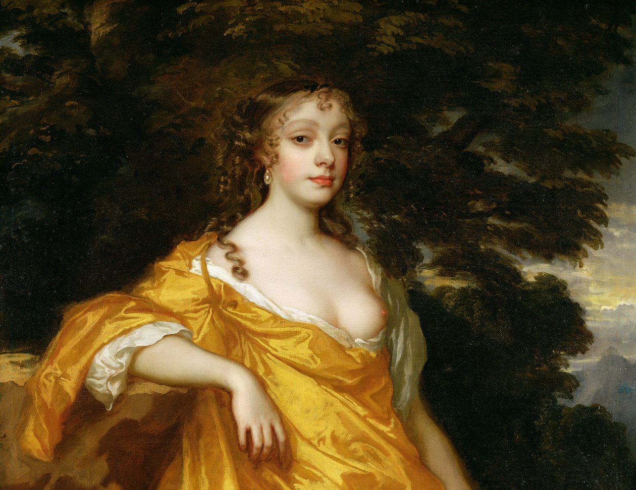 ダイアナ・カーク、オックスフォード伯爵夫人、1665-70年キャンバスに油彩、118535 作： ピーター・レリー