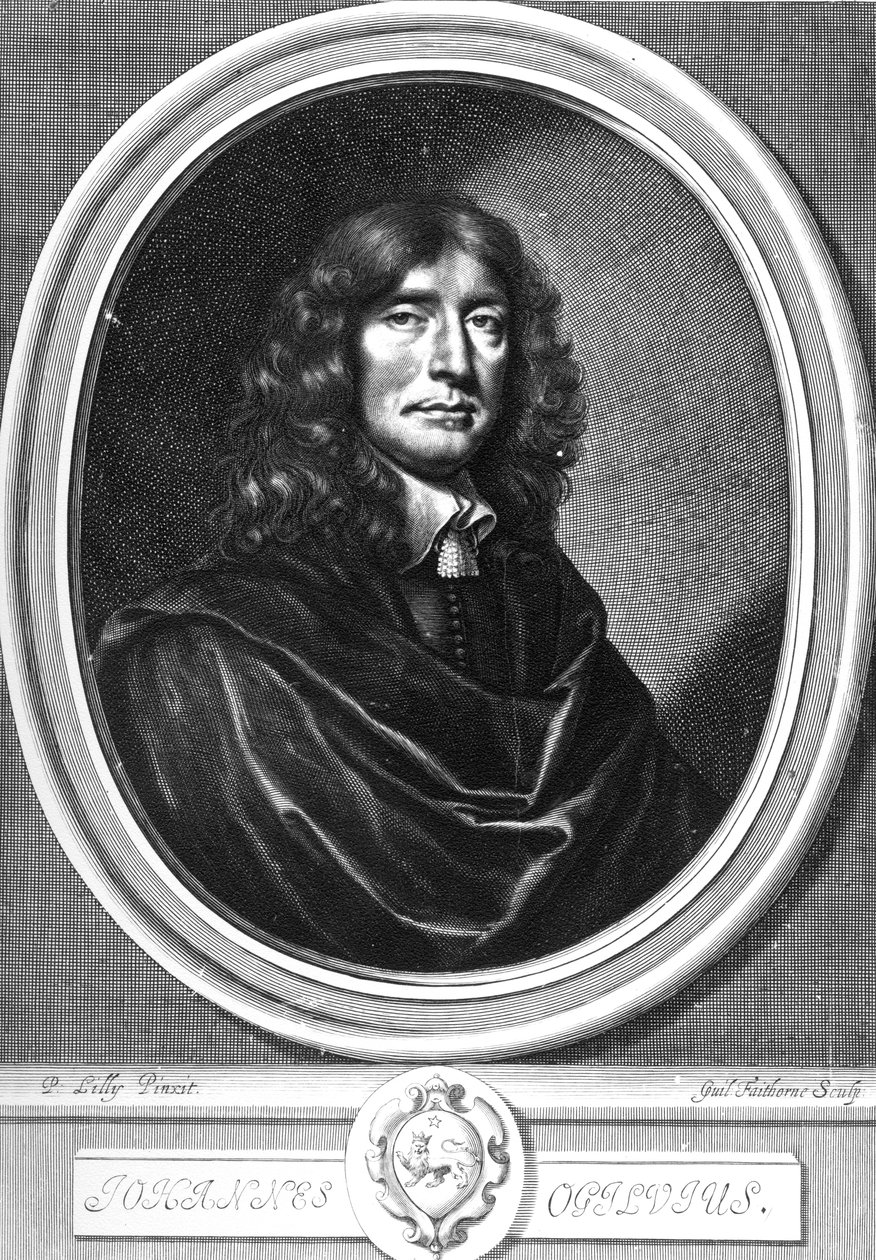 ウィリアムファイソーンによって彫刻された「Works of Publius Virgilius Maro」の前身であるジョンオギルビー、1654年頃 作： ピーター・レリー