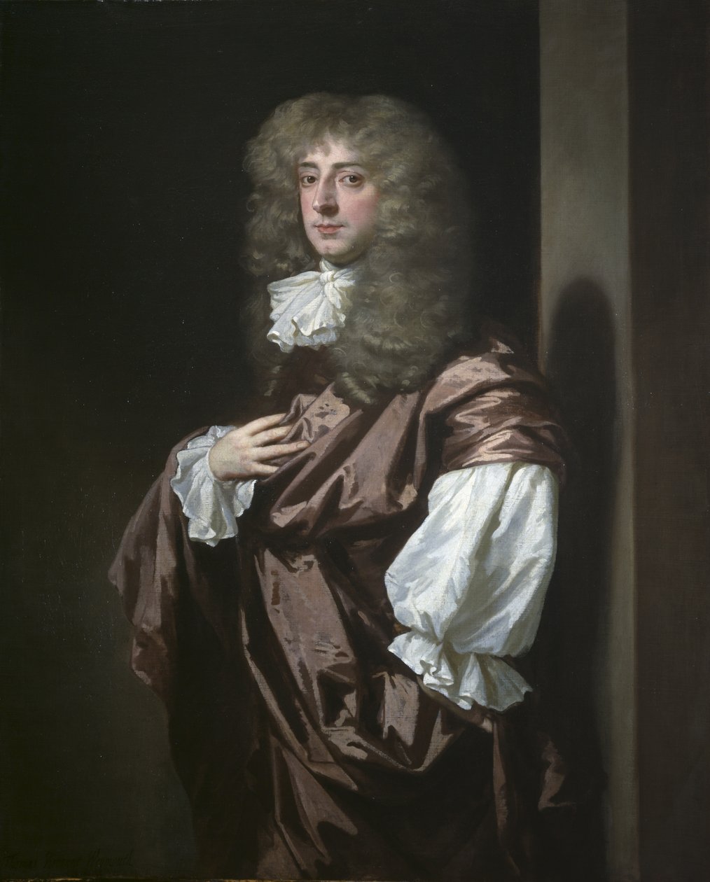 サー・トーマス・ティン（1640-1714）の肖像、後に第1子爵ウェイマス 作： ピーター・レリー