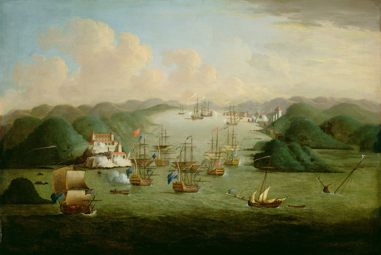 1739年のポルトベロの占領 作： ピーター・モナミー