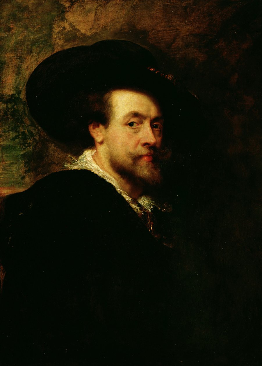 自画像、1623-25 作： ピーター・ポール・ルーベンス