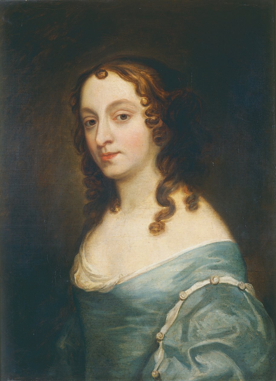 エリザベス・クレイポール、ニー・クロムウェル、オリバー・クロムウェルの2番目の娘、護国卿、c.1650-58（キャンバスに油彩） 作： ピーター（サークル）レリー