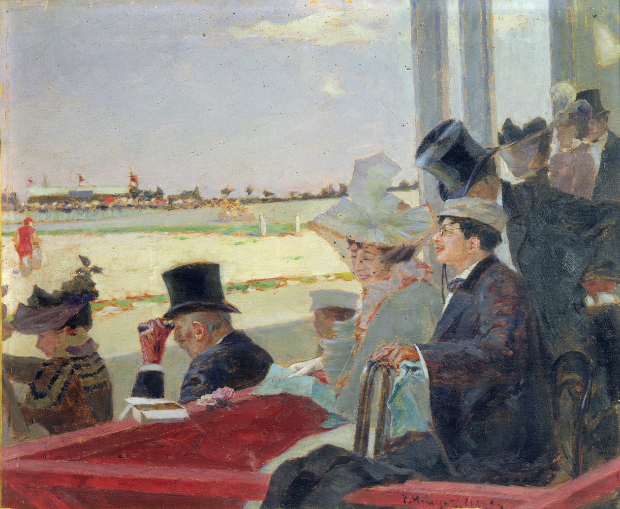 競馬、1902年（木の上の油） 作： ピーター・アレクサンドロヴィッチ・ニルス
