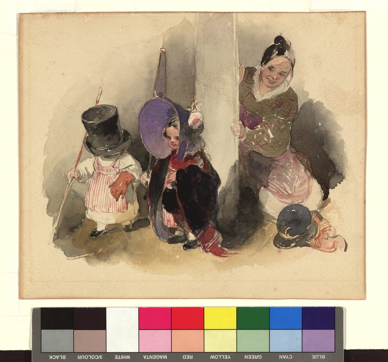 Mutter mit spielenden Kindern (Der kleine Gerngross) 作： ピーター・フェンディ
