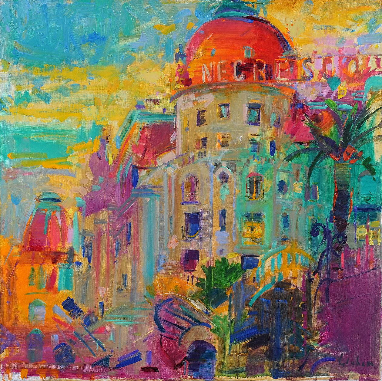 Promenade des Anglais, Sunset, 2023 (oil on canvas)   1464337   ja       japanese Successfully Translated  Original: Willem Jacob Herreyns (oil on canvas) Translat: Willem Jacob Herreyns (oil on canvas) 1440964 ja japanese Successfully Translated Original: 作： ピーター・グラハム