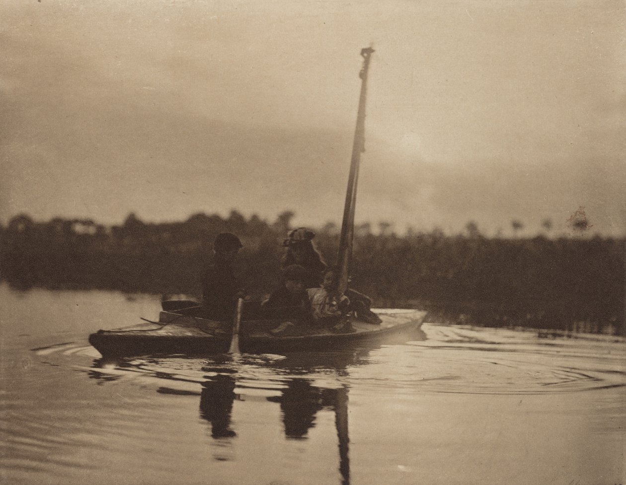 ブロードの子供たち,1890-1891、1893年印刷（写真） 作： ピーター・ヘンリー・エマーソン