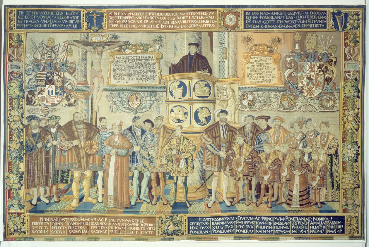 クロイタペストリー、1554（タペストリー） 作： ピーター・ヘイマン