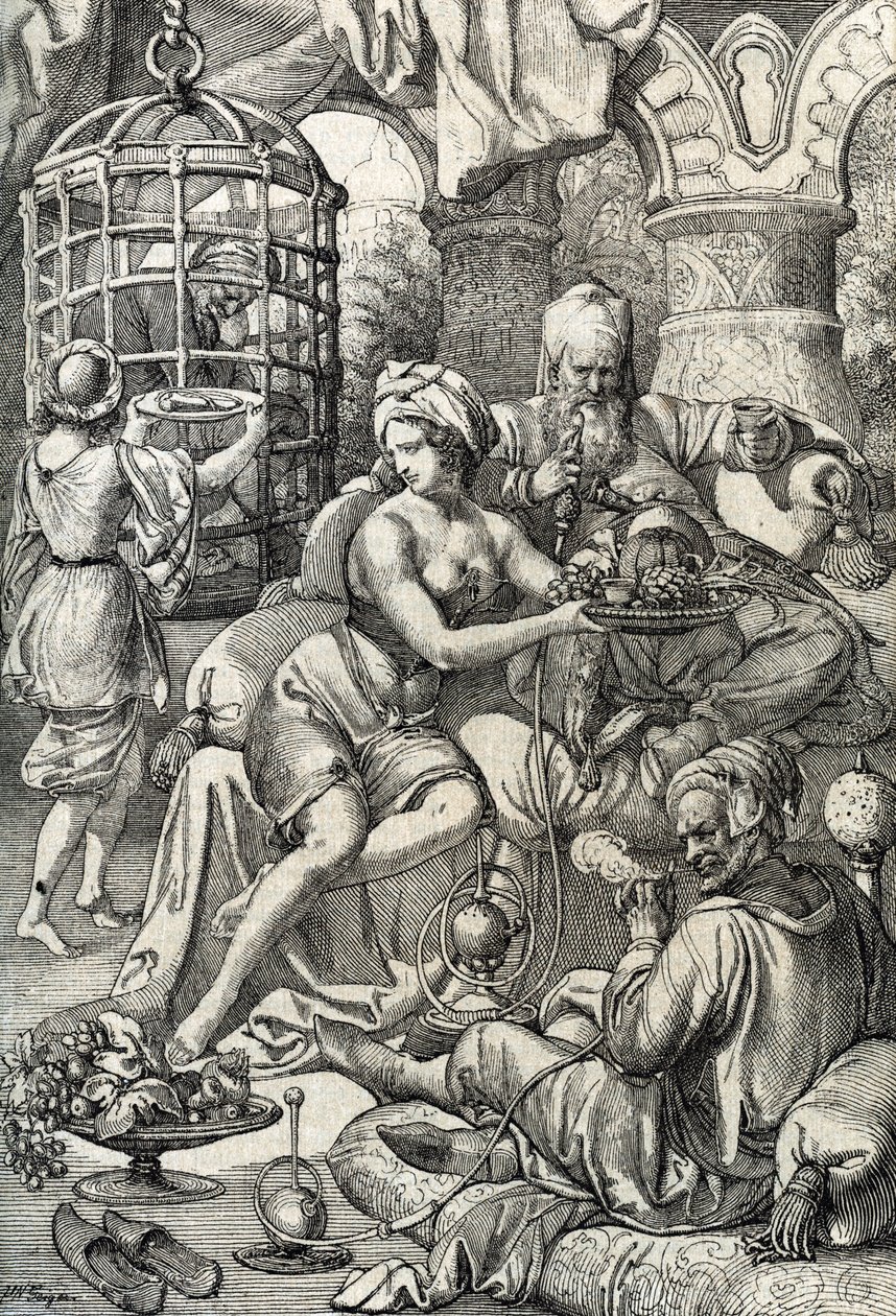 Sultan Bayezid I (または Bajazet 作： ピーター・ヨハン・ネポマック・ガイガー