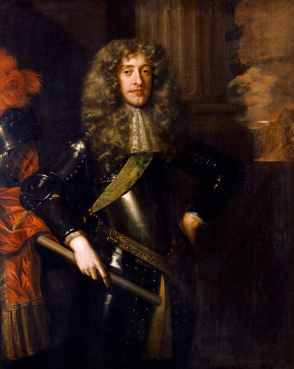 James II como duque de York (óleo sobre tela) 作： ピーター・レリー