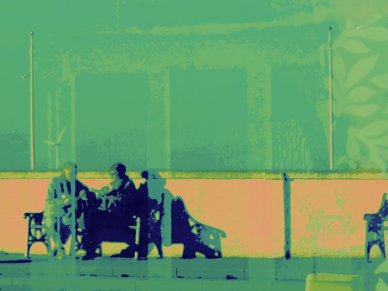 HARTLEPOOL COUPLE、2014（デジタル写真） 作： ピーターマクルーア