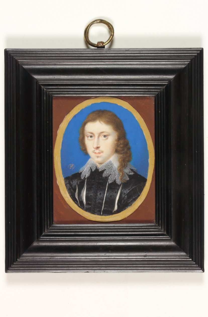 Edmund Waller（水彩・ベラム 作： ピーター・オリバー