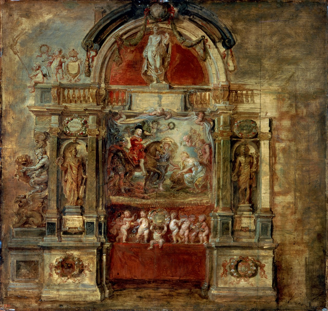 フェルディナンド王子の到着、1634年。 作： ピーター・ポール・ルーベンス