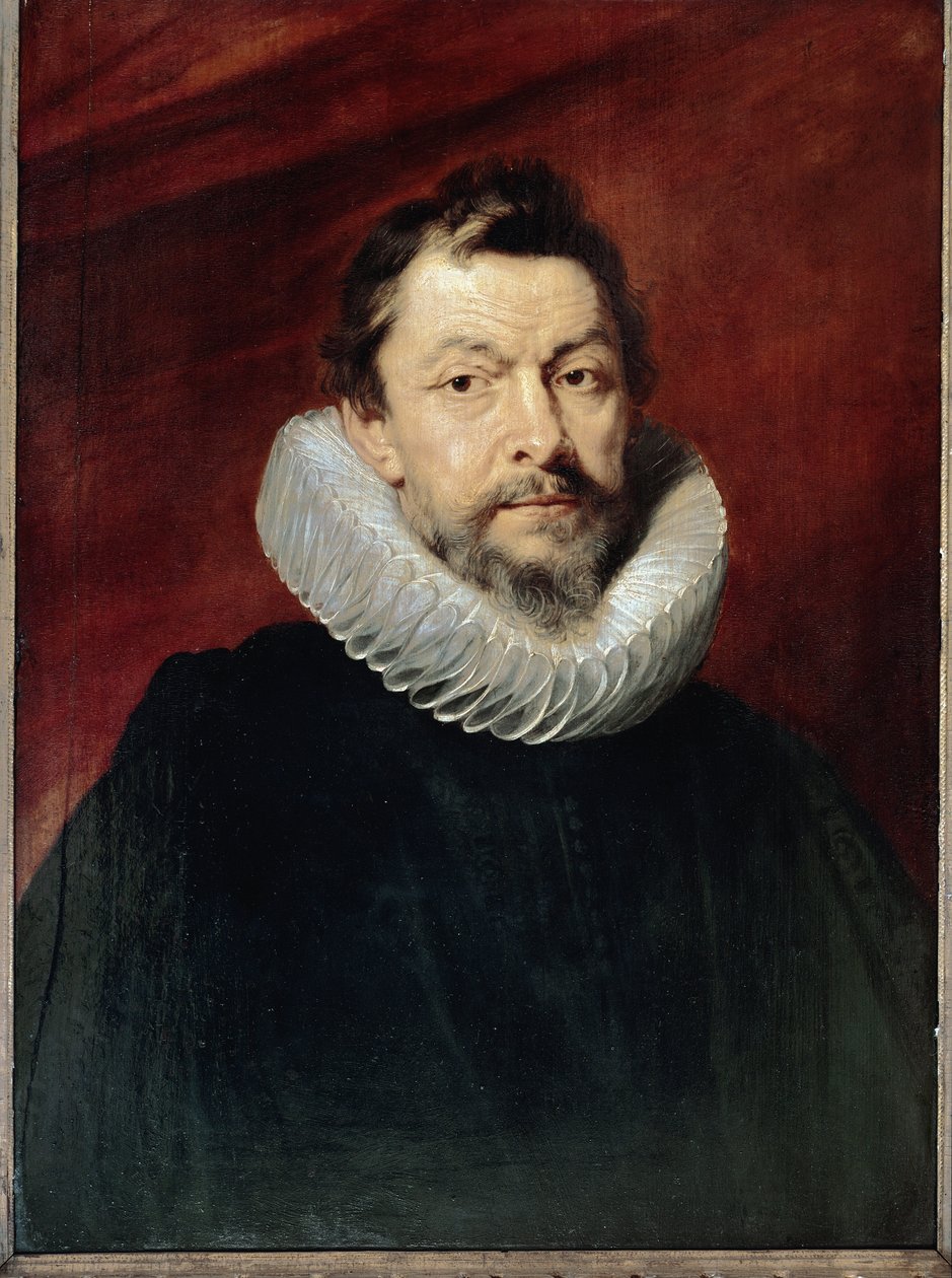 フランス宮廷オランダ大使アンリ・ド・ヴィック男爵の肖像（木部に油彩、1625年頃 作： ピーター・ポール・ルーベンス