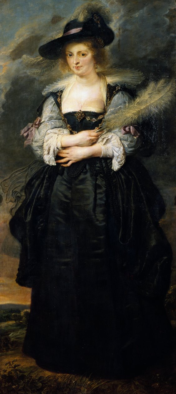 ピーター・ポール・ルーベンス（1577-1640）による「ヘレネ・フルメントの肖像」。 作： ピーター・ポール・ルーベンス