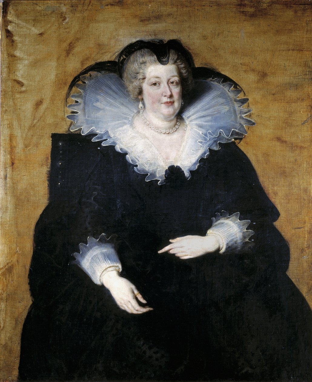 マリー・ド・メディチの肖像1575-1642、1622 作： ピーター・ポール・ルーベンス