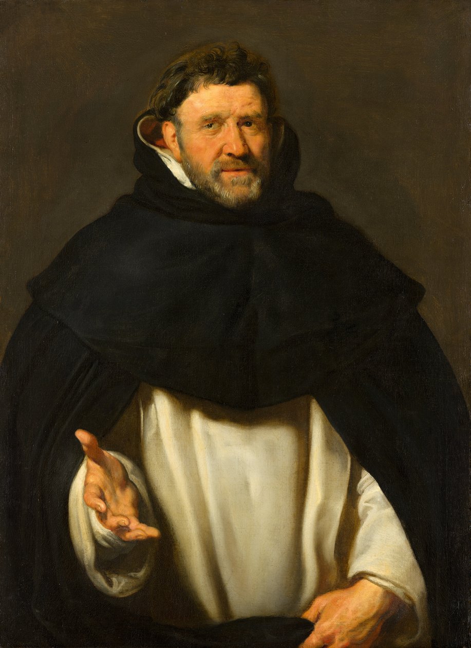 『ミヒール・オフォヴィウス（1570-1637）、ス・ヘルトゲンボッシュ司教の肖像』 作： ピーター・ポール・ルーベンス