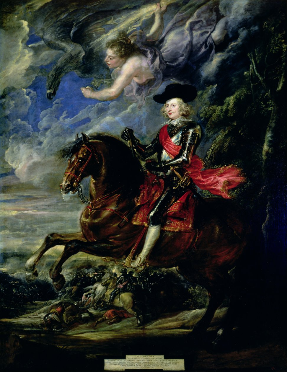 ネルトリンゲンの戦いでのインファンテフェルディナンド枢機卿、1634年頃 作： ピーター・ポール・ルーベンス