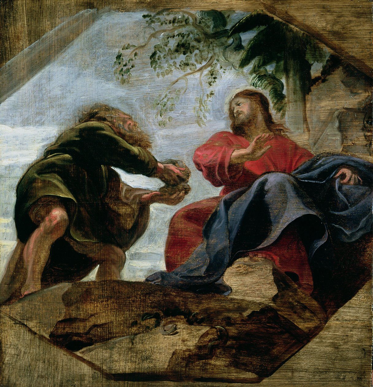 キリストの誘惑、1620 作： ピーター・ポール・ルーベンス