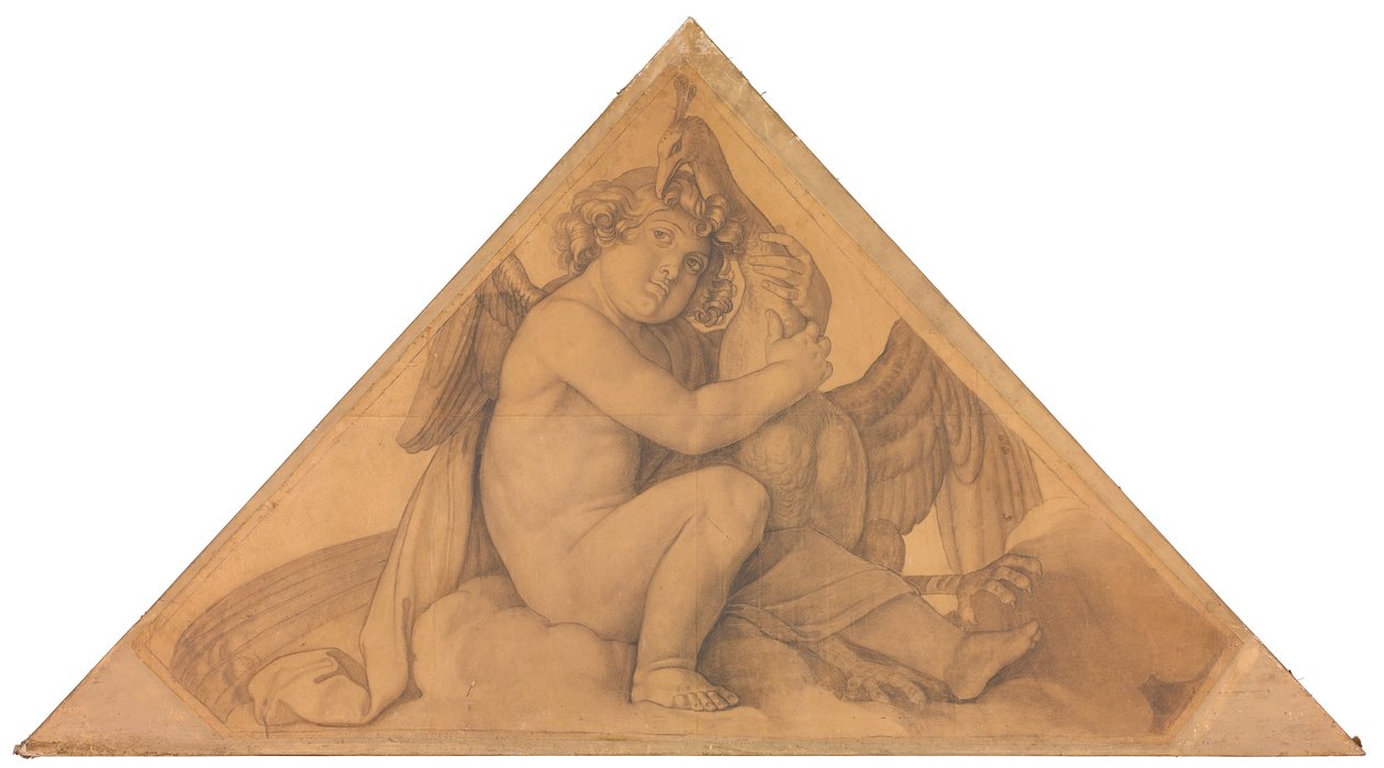 Eros mit dem Pfau 作： ピーター・フォン・コーネリアス