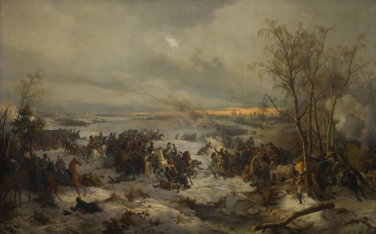 1812年、1849年11月17日のクラスノイクラスニの戦い 作： ピーター・フォン・ヘス